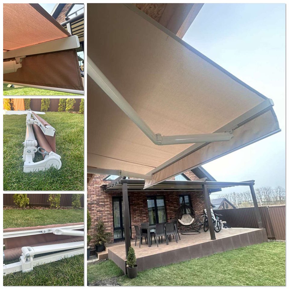 Висувна маркіза - ідеальний захист та стиль для вашої тераси ...