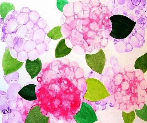 Малювання мильними бульбашками