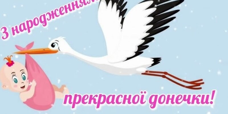 Привітання з народженням донечки: у прозі, віршах та малюнках