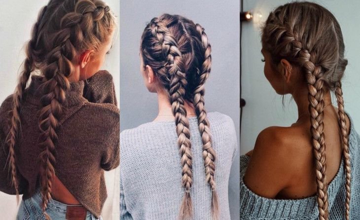 Зачіски з плетінням