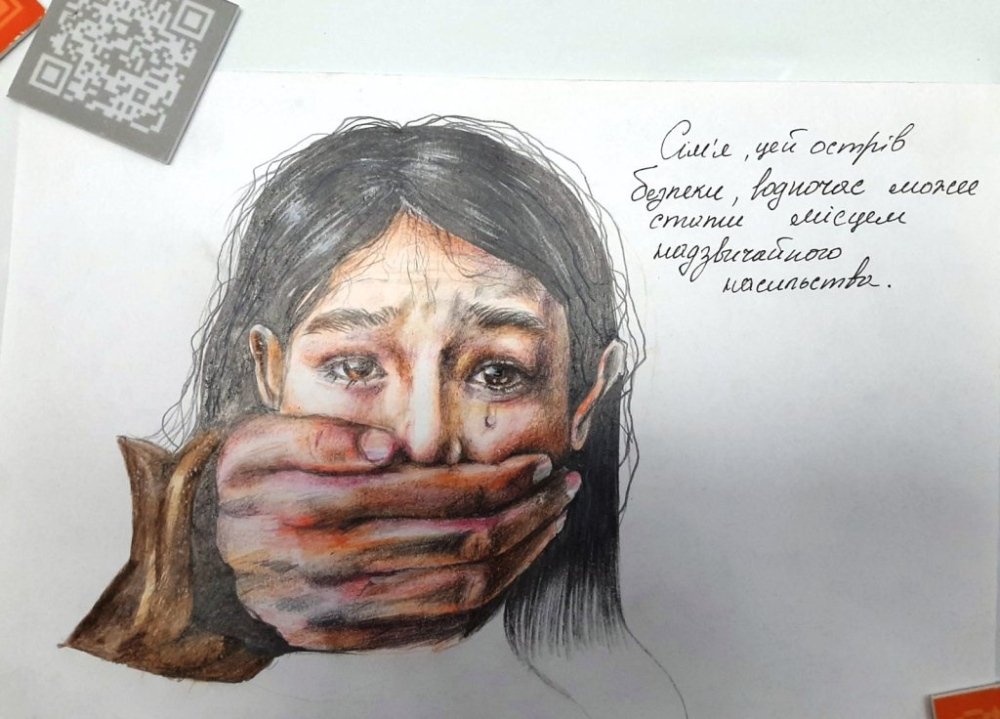 Дитячий малюнок проти булінгу