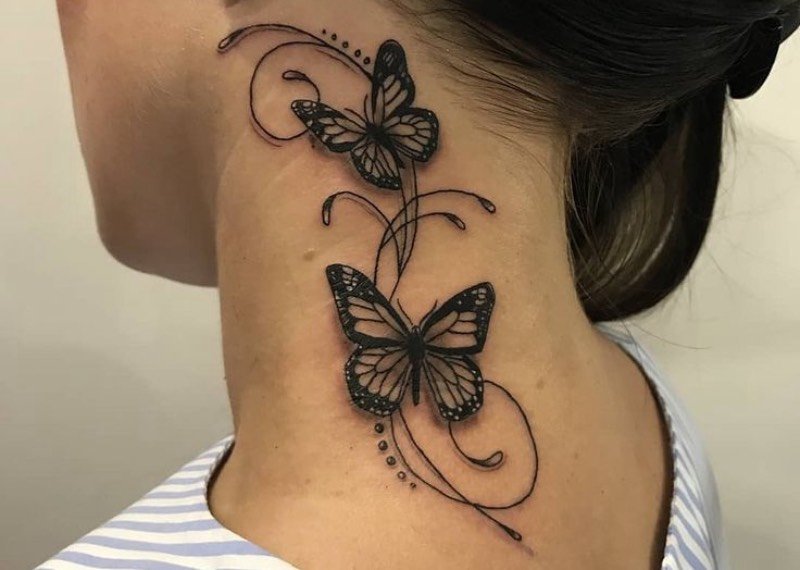 Тату метелик ескізи