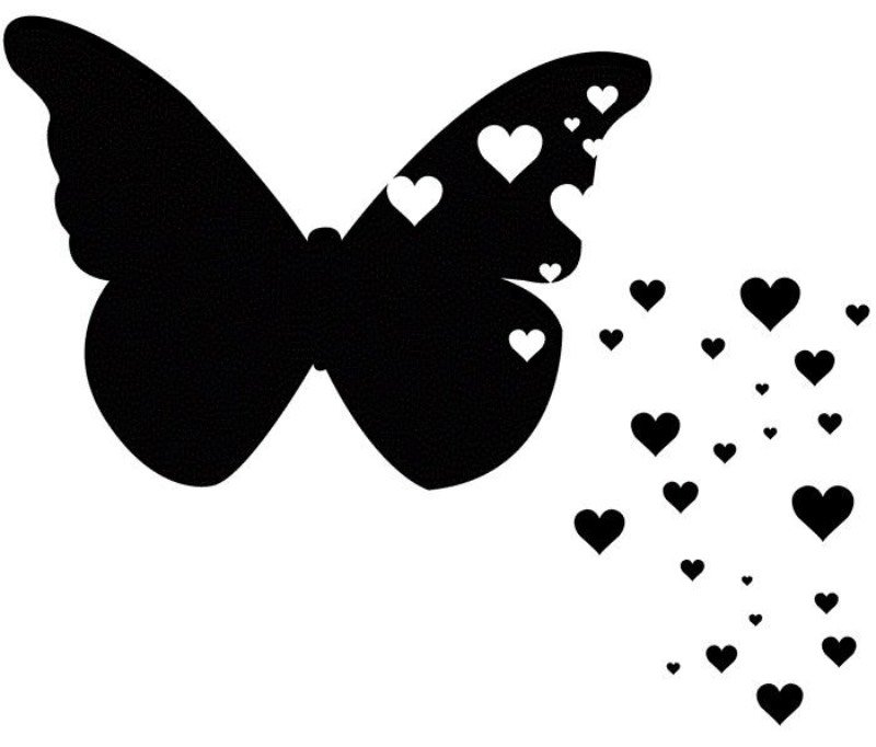 Ескіз метелик 3