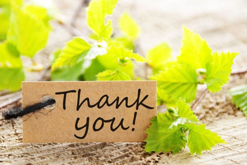 Листівка подяка за покупку