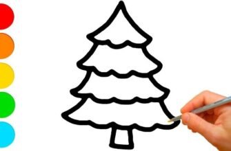 Як легко намалювати ялинку: поради та приклади для дитячої творчості