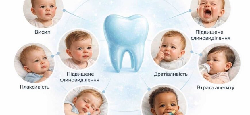 Чи можлива підвищена температура у дорослих через прорізування зубів?