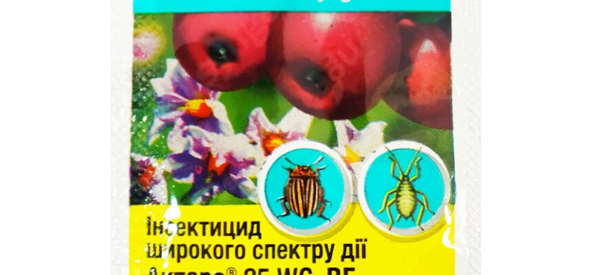 Ефективна боротьба з щитівкою: застосування препарату Актара