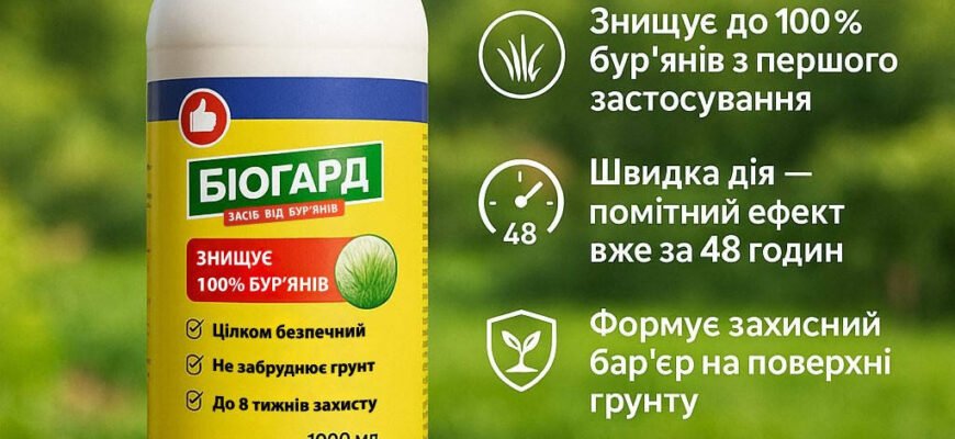 Ефективний гербіцид для боротьби з бур’янами: огляд та рекомендації