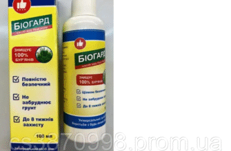 Інструкція, ціна та огляд Біогард: ефективний засіб проти бур’янів