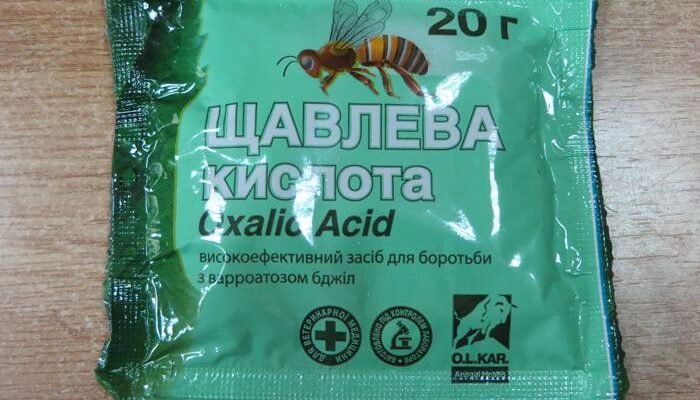Обробка бджіл від кліща: ефективність щавлевої кислоти у боротьбі