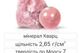 “Рожевий кварц: магічні властивості та користь для здоров’я”