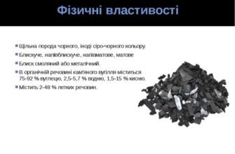 Властивості кам’яного вугілля: детальний огляд характеристик і застосувань