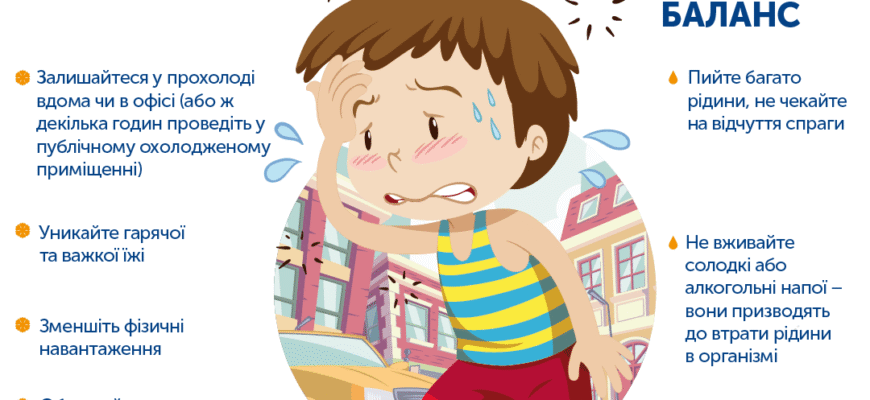 Як ефективно врятуватись від спеки: поради для охолодження влітку