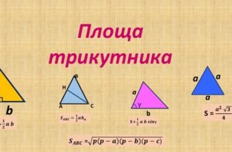 Як легко та швидко знайти площу трикутника: покрокова інструкція