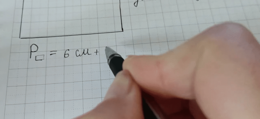 Як обчислити периметр чотирикутника: покрокове керівництво