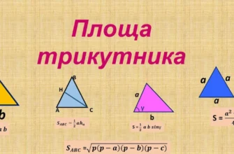 Як обчислити площу трикутника за трьома сторонами: докладний гід
