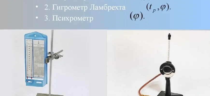 Як швидко та ефективно визначити відносну вологість повітря?