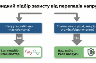 Захист від перепадів напруги: ефективні рішення для вашої оселі