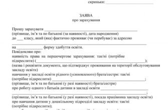 Зразок заяви від батьків: як правильно скласти документ в школу